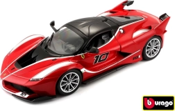 Bburago 1:24 Ferrari Racing FXX K metallikpunane
