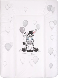 Pehme mähkimisalus New Baby Zebra 70 × 50 cm valge