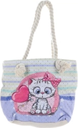Õlakott kassimotiiviga