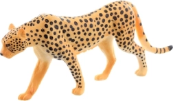 Plastist leopardifiguur 13 cm