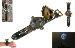 Laste digitaalkell dinosauruse projektoriga