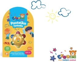 Tähtkujulised vahapliiatsid, 6 värvi