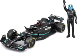 Bburago 1:24 Formula 1 Mercedes‑AMG F1 W14 E 2023 George Russell figuuriga
