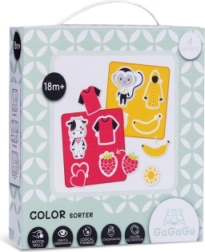 Gagagu värvide tundmaõppimine – laste puidust hariv pusle