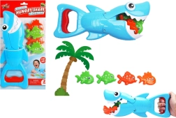 Bath Play Set Shark Fish Hunter Blue