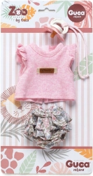 Guca rõivakomplekt Reborn beebihahule (ahvike) 32 cm, luti ja paelaga