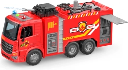 Tuletõrjeauto veepritsimise, valgus- ja heliefektidega 30 cm