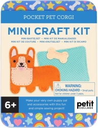 Petit Collage Mini Corgi Sewing Kit
