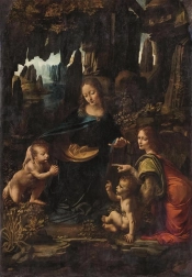 Clementoni pusle Muuseum „Madonna kaljude vahel” 1000 tükki