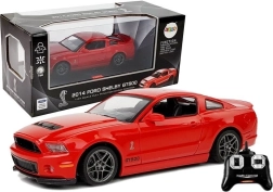 Punane kaugjuhitav auto Ford Shelby GT500