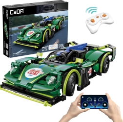 CaDA RC võidusõiduauto ehituskomplekt Emerald Deity, 29 cm, 388 detaili, Dual Mode
