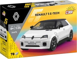 Cobi Renault 5 e-tech electric 1:35 (78 osa) - 1 tk