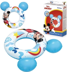 Laste täispuhutav Bestway ujumisrõngas Mickey Mouse'i kõrvadega