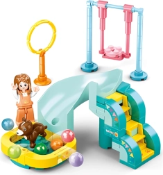 Sluban Girls Dream dog playground building set
