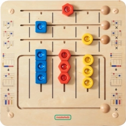 Masterkidz sorteerimistahvel Teemandid – seinale kinnitatav montessori õppevahend