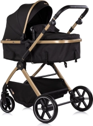 Chipolino Pearl 2v1 kombineeritud lapsevanker Noir