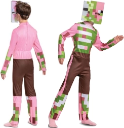 Laste kostüüm Minecraft Zombie Pigman 110–122 cm (4–6 aastat)