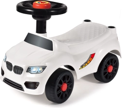 Seljatoeta tõukeratas valge 50 × 21,5 × 33 cm