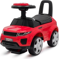 Laste sõiduk BABY MIX Prime SUV punane kunstnahast istmega