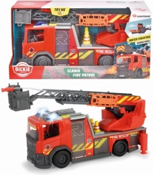 Päästeauto SCANIA Rosenbauer 35 cm tulede, helide ja veekahuriga