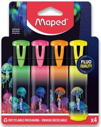 Maped Deepsea Paradise markerid, komplekt 4 tk