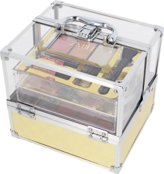 Kosmeetiline akrüülist kohver Glam – kuldne