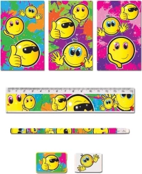 Kirjutuskomplekt Smajlid