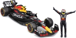 Bburago 1:24 vormel 1 Red Bull Racing RB19 2023 juhi figuuri ja kinkekarbiga