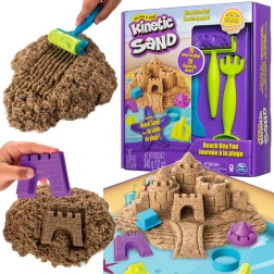Kinetic Sand rannapäev – komplekt lossi ja tarvikutega
