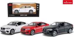 Metallist mudel 1:24 BMW X6 M must RASTAR