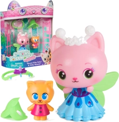 GABBY’S DOLLHOUSE film – figuurikomplekt: Kuninganna Kitty Fairy ja Kitty Gnome tarvikutega