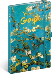 Märkmik NOTIQUE Vincent van Gogh, jooneline, 13 × 21 cm