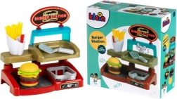 Burgeripood – loov mängukomplekt burgeri ja friikartulitega