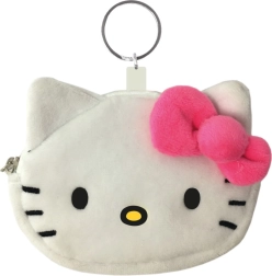 Hello Kitty tekstiilist võtmerahakott