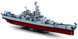 Sluban ehituskomplekt lahingulaev USS Missouri 1:350