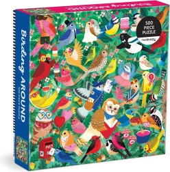 Mudpuppy Puzzle Bird World 500 pieces