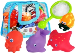 Bath Sea Animals Set with Net