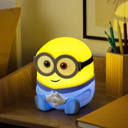 Minionite öövalgus SquishyGlo Bob, laetav silikoonlamp 18 cm