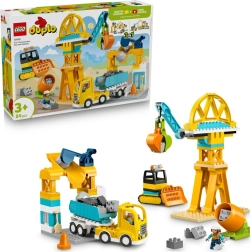 LEGO DUPLO ehitusplats ja sõidukid 3-ühes