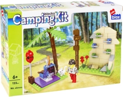 Camping Building Set – Climbing Wall and Minifigure, 122 pieces
