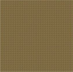 Tumepruun ehitusplaat 25,5 × 25,5 cm