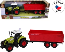 Traktor haagisega valguse ja heliga