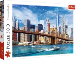 Puzzle 500 Pieces View of New York Trefl
