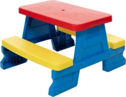 Children's picnic table with benches Dorex blue