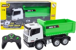 Green Remote-Controlled Dump Truck