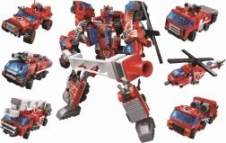 Qman Blazing Mars – Mini Building Sets of Firefighting Equipment Part 1