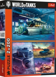 Puzzle World of Tanks: Armored Mission 2×200 pieces TREFL