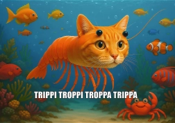 Trefl pusle BrainRots: Trippi Troppi Troppa Trippa 200 tükki