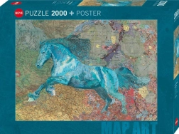 Pusle HEYE Map Art: hobune 2000 tükki