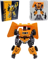 Transformeeruv robot ja kallur lastele